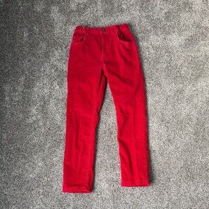 EUC Boden Red Corduroy Pants